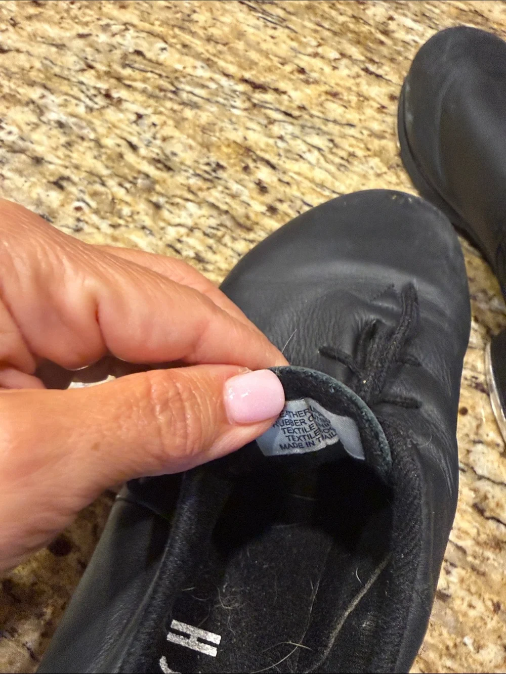 Bloch Black Tap Shoes with Silver Toecaps